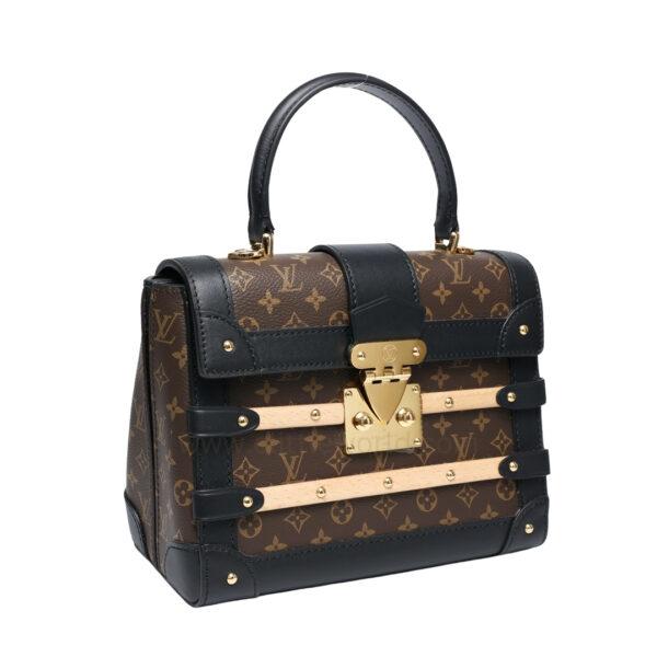 【二手】LOUIS VUITTON MONOGRAM WOOD TRIANON 小號手袋 M45098 E16152：圖片 3