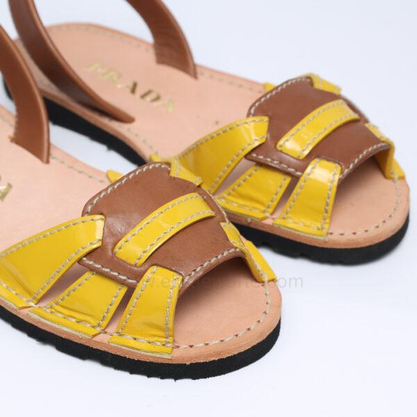 【未使用品】PRADA 平底涼鞋 37 S3380【UNUSED】PRADA FLAT SANDALS 37 S3380：圖片 10