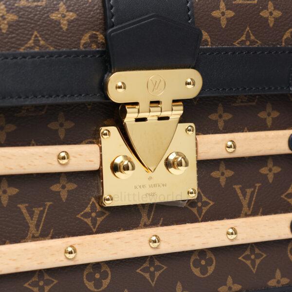 【二手】LOUIS VUITTON MONOGRAM WOOD TRIANON 小號手袋 M45098 E16152【USED】LOUIS VUITTON MONOGRAM WOOD TRIANON PM BAG M45098 E16152：圖片 11