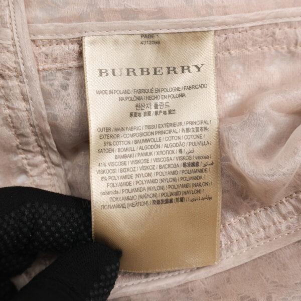 【二手】BURBERRY 花卉蕾絲風衣 36 E16144：圖片 7