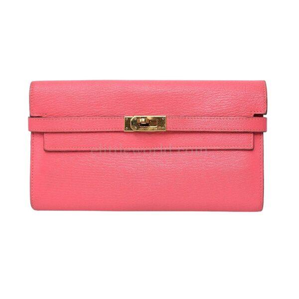 【二手】HERMES KELLY 長錢包 E18813 ｜ HERMES PRE-OWNED KELLY LONG WALLET E18813