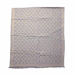直播編號 1 : 【二手】LOUIS VUITTON MONOGRAM 圍巾 E17195
