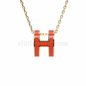 直播編號 12 : 【未使用品】HERMES POP H 項鍊 E17891