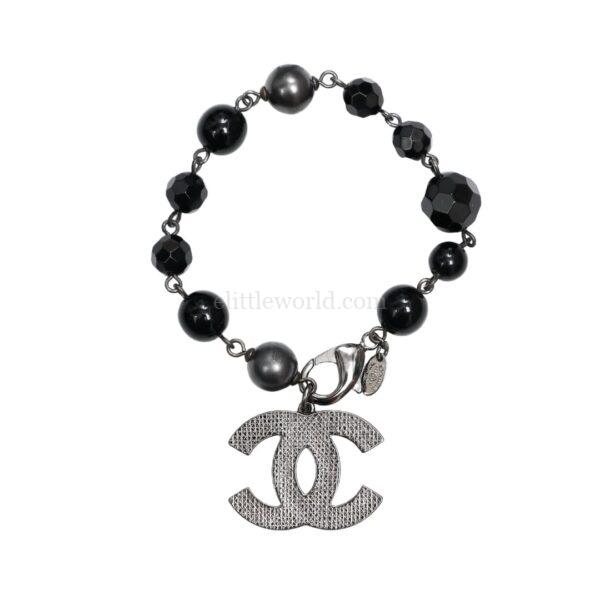 直播編號 15 : 【未使用品】CHANEL CC 珠珠手鏈 E17732