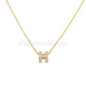 直播編號 15 : 【全新】HERMES POP H 迷你項鍊 E20080