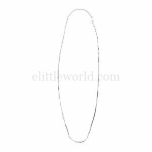 【全新】18K 白金天然鑽石項鏈 E15801