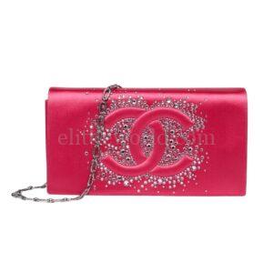 直播編號 23 : 【二手】CHANEL DIAMANTE 手拿包 A47019 E17936