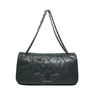 直播編號 23 : 【二手】CHANEL LRIDESCENT EAST WEST FLAP 手袋 A50482 S3420