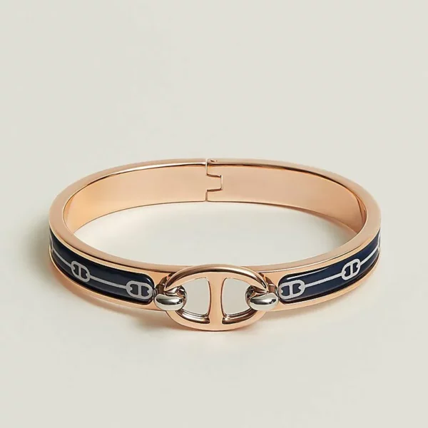 250123 直播編號 19 : 【全新】HERMES MINI CLIC CHAINE D'ANCRE 手鐲 E20208