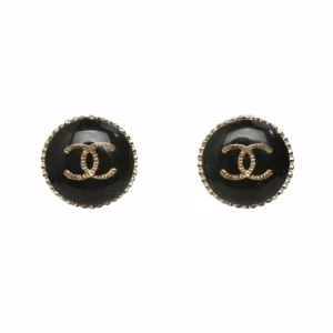 250123 直播編號 8 : 【二手】CHANEL CC 圓形耳環 E20725