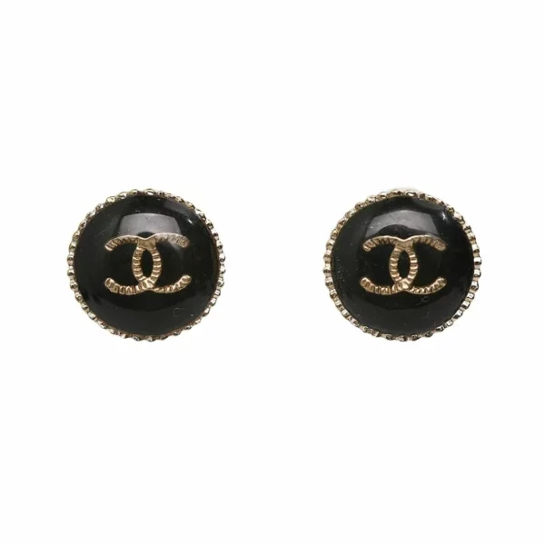 250123 直播編號 8 : 【二手】CHANEL CC 圓形耳環 E20725