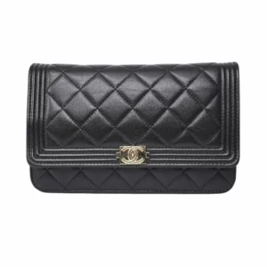 250206 直播編號 31 : 【二手】CHANEL BOY CHANEL 鏈條錢包 A80287 E19585