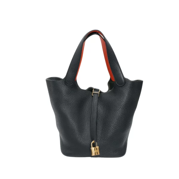 250213 直播編號 37 : 【二手】HERMES PICOTIN LOCK 22 拼色水桶手袋 E21502