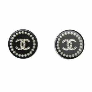 250227 直播編號 6 : 【二手】CHANEL CC 圓型耳環 E18575