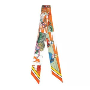 250306 直播編號 2 : 【全新】HERMES TWILLY WOW 絲巾 E21830