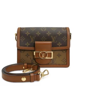 250306 直播編號 22 : 【二手】LOUIS VUITTON MINI DAUPHINE 手袋 M44580 E22078