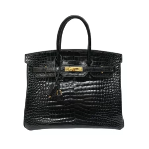 250306 直播編號 50 : 【二手】HERMES BIRKIN 35 鱷魚皮手袋 E19950