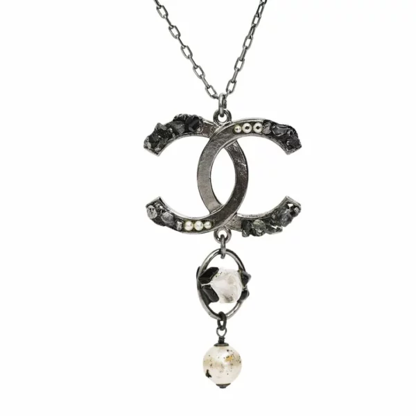250306 直播編號 9 : 【二手】CHANEL CC 珍珠項鏈 E21505