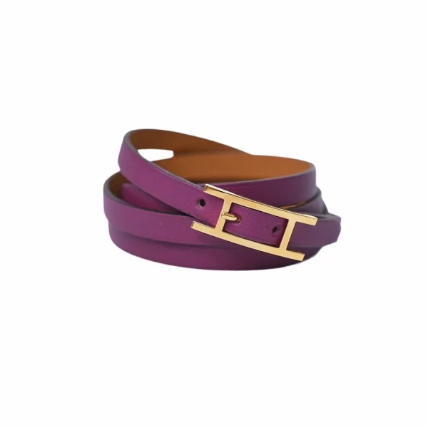 250320 直播編號 10 : 【未使用品】HERMES HAPI 3 手帶 L R12 E18235