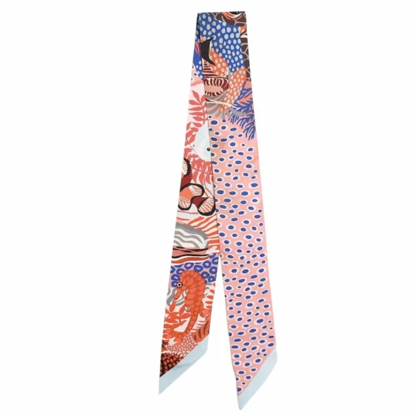 250327 直播編號 1 : 【二手】HERMES UNDER THE WAVES 絲巾 E22365