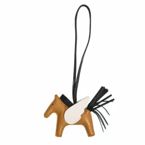 250327 直播編號 17 : 【未使用品】HERMES RODEO 飛馬小號掛飾 E20973