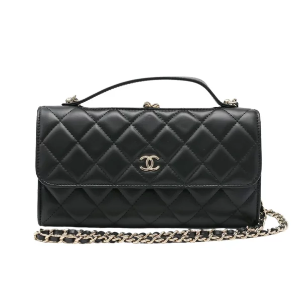 250327 直播編號 32 : 【全新】CHANEL FLAP PHONE HOLDER 袋 AP2875 S3204