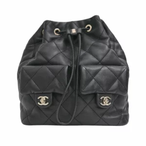 250327 直播編號 34 : 【未使用品】CHANEL 鍊條抽繩背包 AS4342 E22263