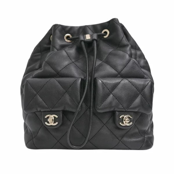 250327 直播編號 34 : 【未使用品】CHANEL 鍊條抽繩背包 AS4342 E22263