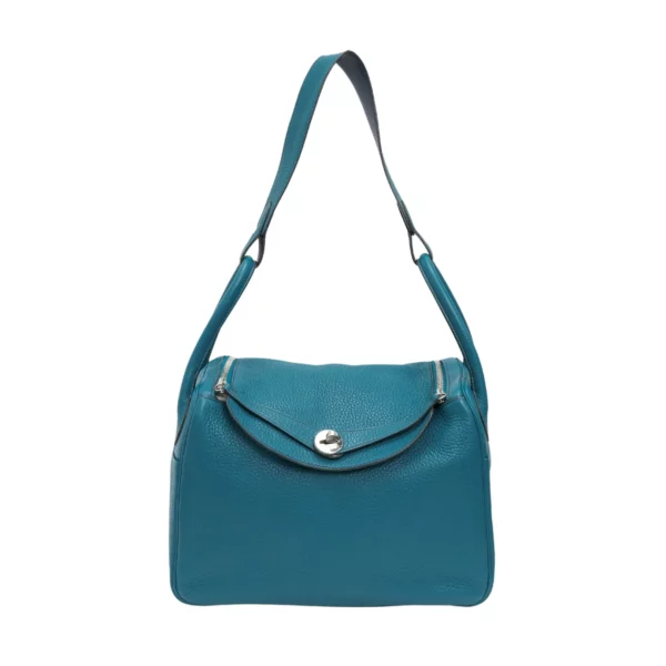 250327 直播編號 49 : 【二手】HERMES LINDY 30 拼色手袋 E21696