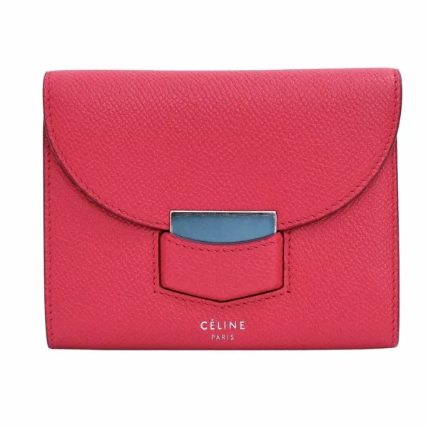 250403 直播編號 22 : 【未使用品】CELINE TROTTEUR 垂蓋短錢包 E22547