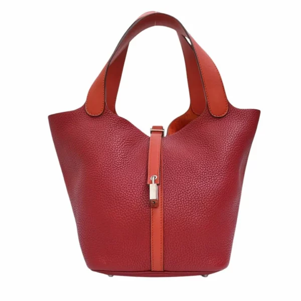 250403 直播編號 39 : 【二手】HERMES PICOTIN LOCK 22 拼色水桶手袋 E22471