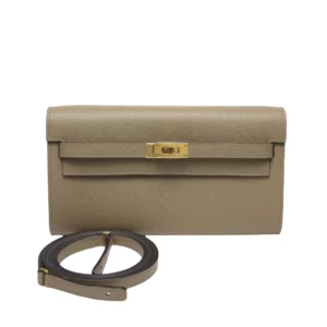250403 直播編號 48 : 【未使用品】HERMES KELLY TO GO 肩帶錢包 S3696