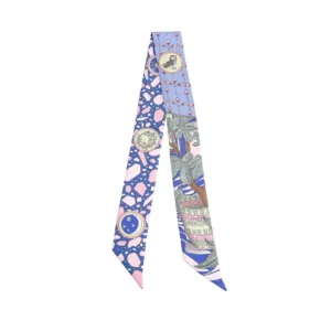 250417 直播編號 1 : 【全新】HERMES LA DANSE DES AMAZONES TWILLY 絲巾 E22702