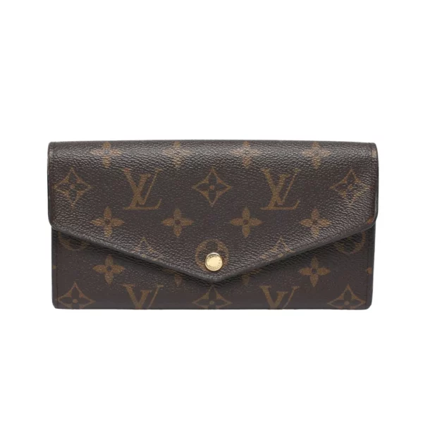 250417 直播編號 18 : 【二手】LOUIS VUITTON SARAH 長錢包 M62235 E17584