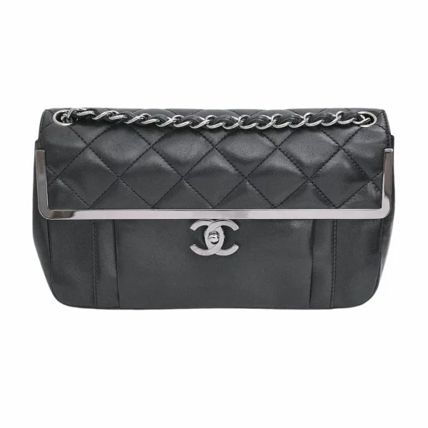 250417 直播編號 31 : 【二手】CHANEL 垂蓋手袋 A35774 E23185