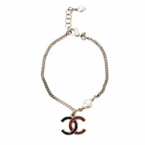 250425 直播編號 6 : 【未使用品】CHANEL CC 珍珠手鏈 E17735