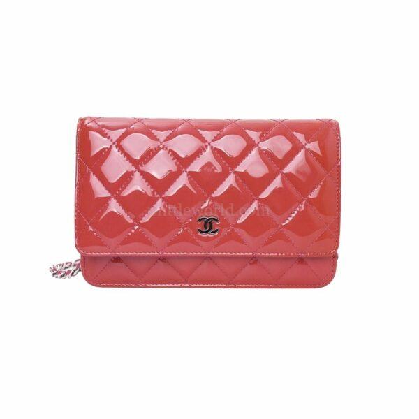 直播編號 28 : 【二手】 CHANEL 經典鏈條錢包 A33814 S1071