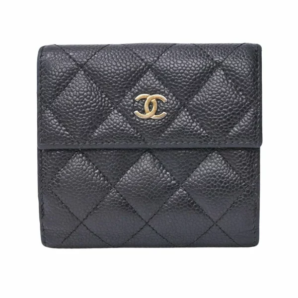 直播編號 28 : 【二手】CHANEL 經典菱格細號銀包 A48980 E20017