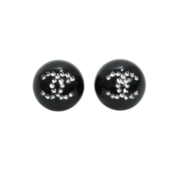 直播編號 3 : 【未使用品】CHANEL CC 圓形耳環 AB7369 E18694