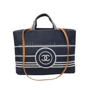 直播編號 31 : 【二手】CHANEL 大號購物袋 A92240 E15836