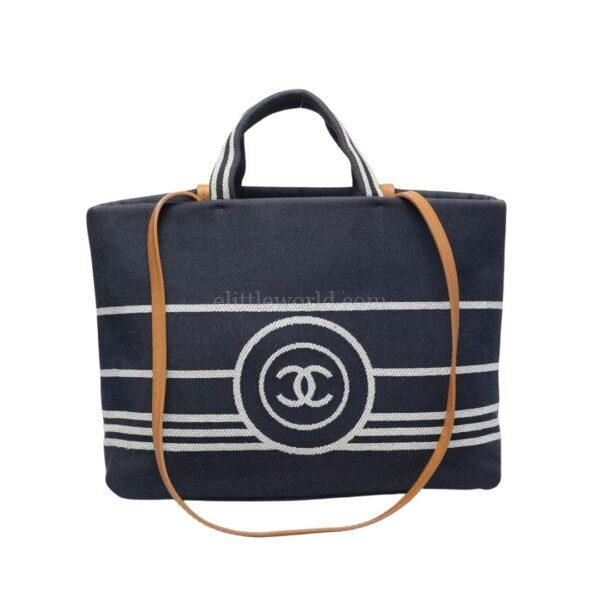 直播編號 31 : 【二手】CHANEL 大號購物袋 A92240 E15836