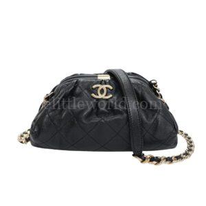 直播編號 32 : 【二手】CHANEL 鏈條斜挎手包 AS2493 E19412