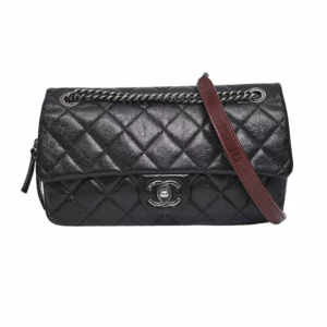 直播編號 33 : 【二手】CHANEL 垂蓋手袋 A92370 E17615
