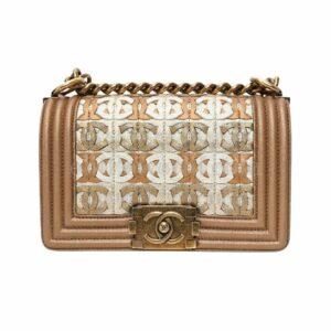 直播編號 34 : 【二手】CHANEL 翻蓋手袋 A62703 S3299