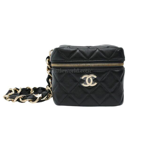 直播編號 35 : 【未使用品】CHANEL COCOCUBE 手提包 AP2803 E20262