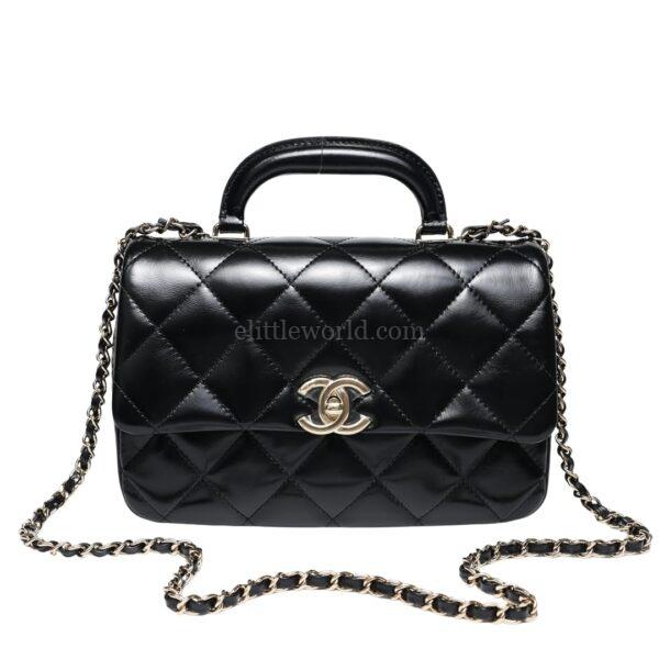 直播編號 37 : 【全新】CHANEL 手挽垂蓋手袋 AS4544 R329 E16168