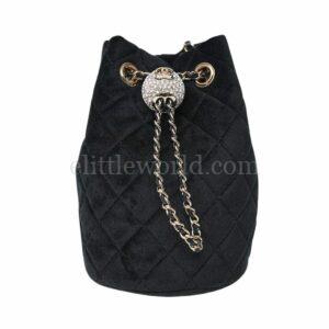 直播編號 38 : 【未使用品】CHANEL 水鑽球小號水桶袋 AS1894 E19603