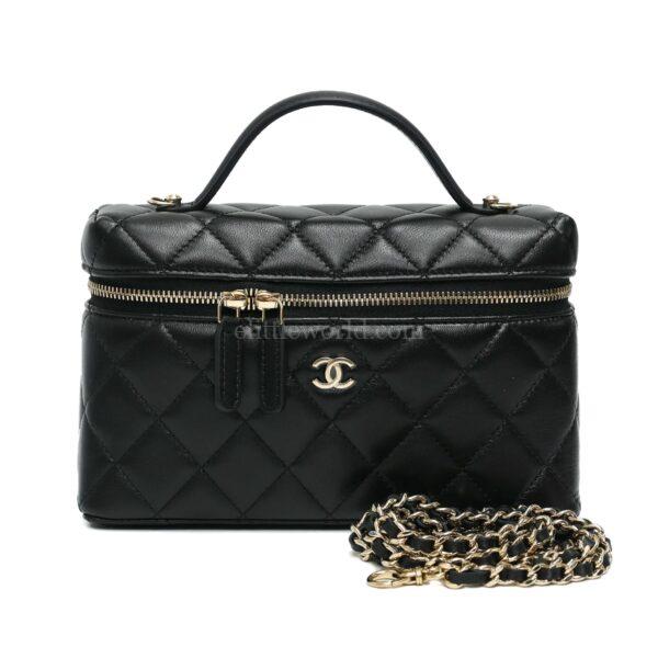直播編號 39 : 【全新】CHANEL 經典鏈條手提包 AP4385 E20596