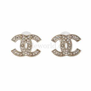 直播編號 4 : 【全新】CHANEL 水晶珍珠耳環 E18153