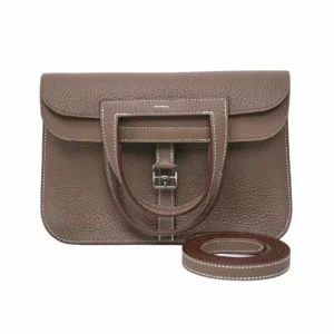 直播編號 41 : 【全新】HERMES HALZAN 25 手袋 R519 E17999